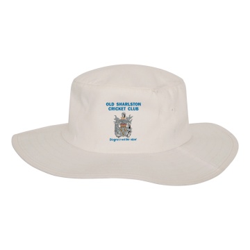 Old Sharlston CC - Floppy Hat - Ivory
