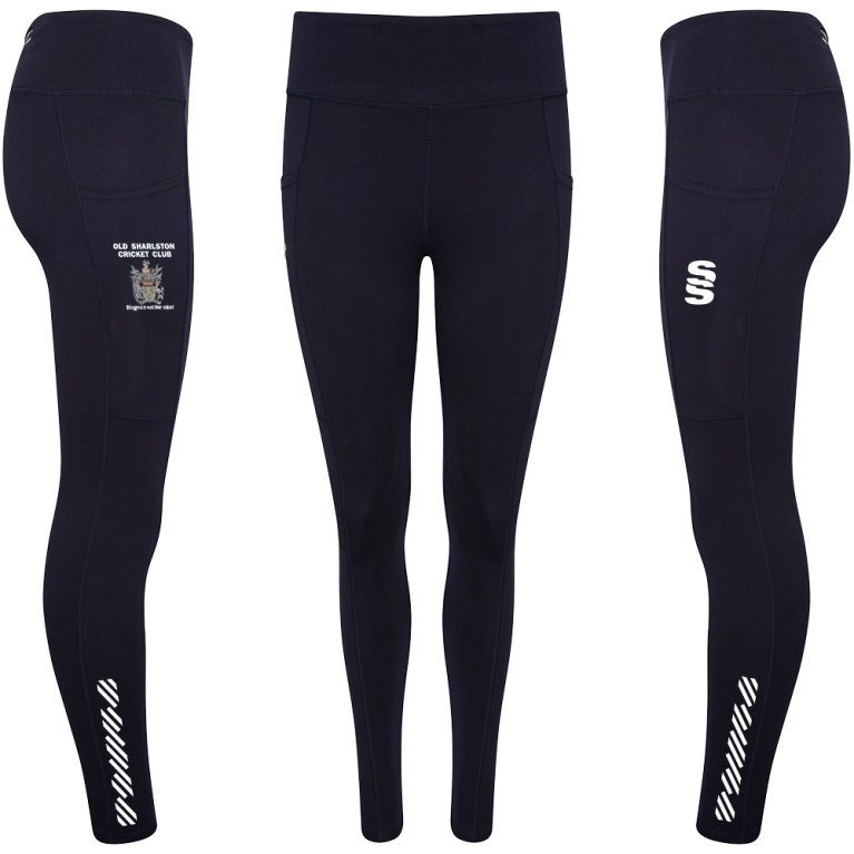 Old Sharlston CC - Performance Full Length Leggings - Women's Fit